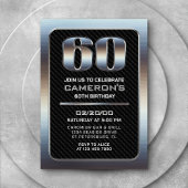 Einladung von Männern zum 60. Geburtstag