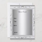 Einladung von Männern zum Geburtstag (Rückseite)