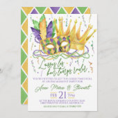 Einladung von Mardi Gras zu einem Engagement (Vorne/Hinten)