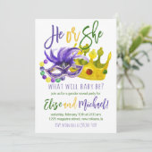 Einladung von Mardi Gras zur Genderforschung (Stehend Vorderseite)