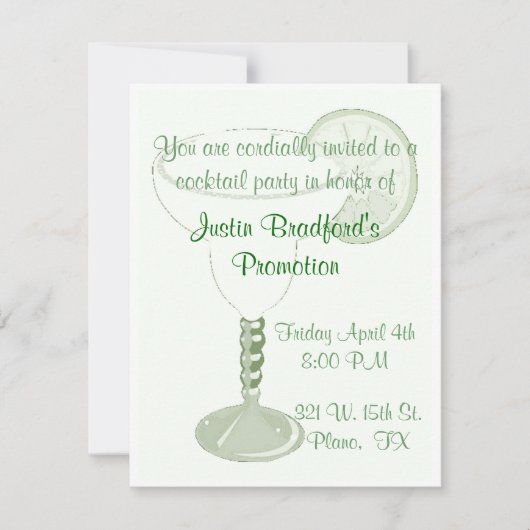 Einladung von Margarita (Vorderseite)