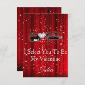 Einladung von Marilyn Monroe Valentine Day (Vorne/Hinten)