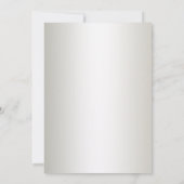 Einladung von Marine- und Gold-Abschluss (Rückseite)