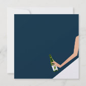 Einladung von Marineweinen (Rückseite)