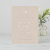 Einladung von Marseille Wedding Foil (Stehend vorne)