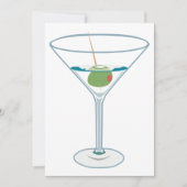 Einladung von Martini Mixer (Vorderseite)