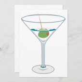 Einladung von Martini Mixer (Vorne/Hinten)