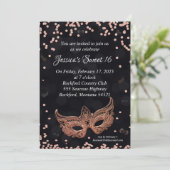 Einladung von Masquerade (Stehend Vorderseite)