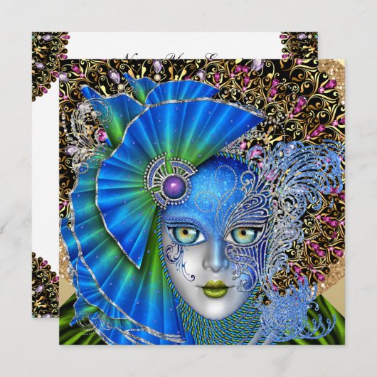 Einladung von Masquerade (Vorne/Hinten)