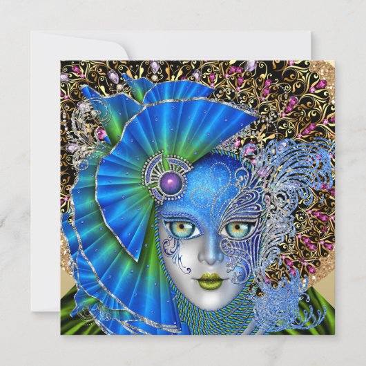 Einladung von Masquerade (Vorderseite)