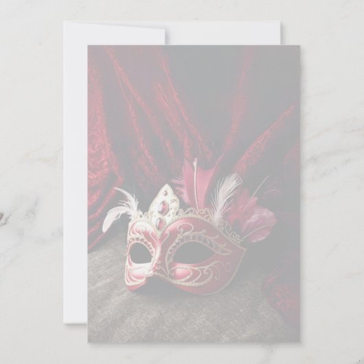 Einladung von Masquerade (Rückseite)