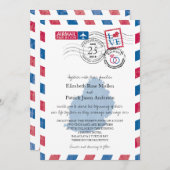 Einladung von Mauritius Airmail (Vorne/Hinten)