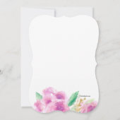 Einladung von Mauve Morning (Rückseite)