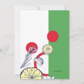 Einladung von Meeresfrüchten (Rückseite)