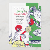 Einladung von Meeresfrüchten (Vorne/Hinten)