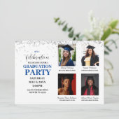 Einladung von mehreren Fotos (Stehend Vorderseite)