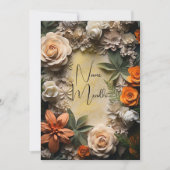 Einladung von Mendhi (Vorderseite)