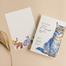 Einladung von Meowied Cat Junggeselinnen-Abschied