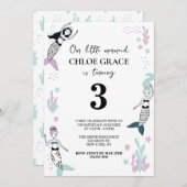 Einladung von Mermaid (Vorne/Hinten)