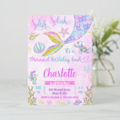 Einladung von Mermaid (Stehend Vorderseite)