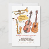 Einladung von Messing und String Instruments (Vorderseite)