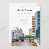 Einladung von Milwaukee Junggeselinnen-Abschied (Vorne/Hinten)