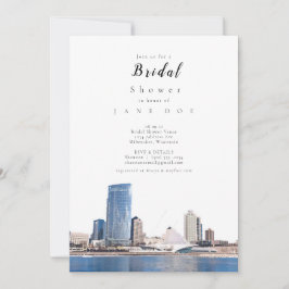 Einladung von Milwaukee Skyline Bridal Dusche