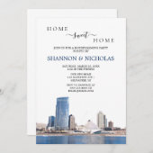 Einladung von Milwaukee Skyline Housewarming (Vorne/Hinten)