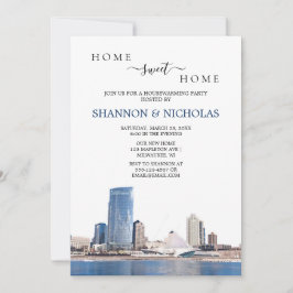 Einladung von Milwaukee Skyline Housewarming