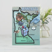 Einladung von Minnesota (Stehend Vorderseite)
