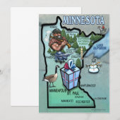Einladung von Minnesota (Vorne/Hinten)