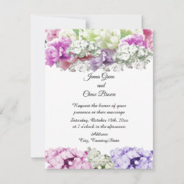 Einladung von Mixed Bouquet Floral Wedding