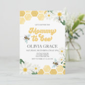 Einladung von Mommy to Bee Baby Duwer Hummeln (Stehend Vorderseite)