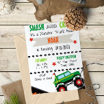 Einladung von Monster Truck<br><div class="desc">Eine lustige Monster-LKW-Geburtstagseinladung</div>