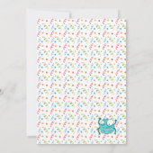 Einladung von Monster zum Geburtstag (Rückseite)