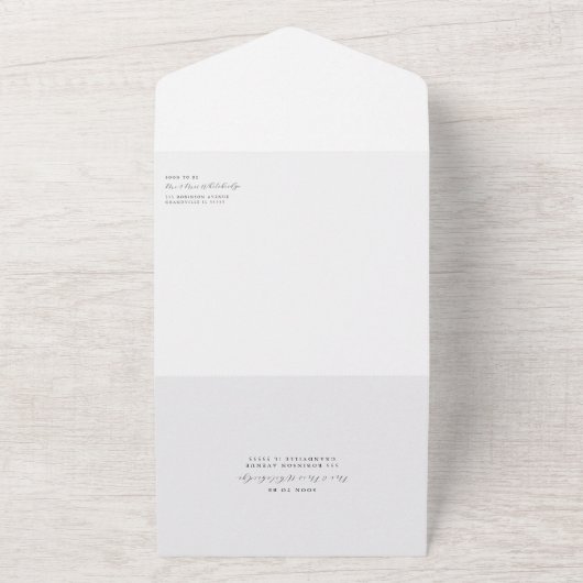 Einladung von Moody Peony Floral Wedding Arch (Außenbereich)