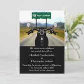 Einladung von Motorradfahrern (Stehend Vorderseite)