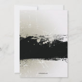 Einladung von Muskel Man (Rückseite)