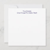 EINLADUNG VON NARROWBOATEN (Rückseite)