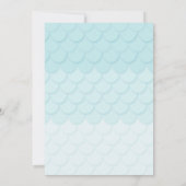 Einladung von Narwhal - Einladung von Haifisch und (Rückseite)