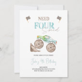 Einladung von Need VIUR Speed Blue Monster Truck (Vorderseite)