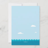 Einladung von Niña, Pita und Santa Maria (Rückseite)