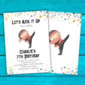 Einladung von Ninja zum Geburtstag - Ninja-Party