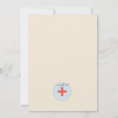 Einladung von Nurse Medallion (Rückseite)