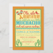 Einladung von Ole, Ole, Fiesta Babydusche (Vorderseite)