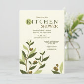 Einladung von Olivenzweigen (Stehend Vorderseite)