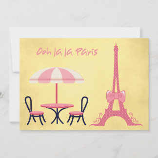Einladung von Ooh la la Paris