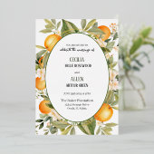 Einladung von Orang Blossom Foil (Stehend vorne)