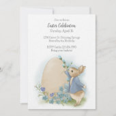 Einladung von OsterPeter Rabbit (Vorderseite)