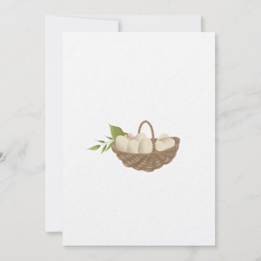 Einladung von OsterPeter Rabbit (Rückseite)